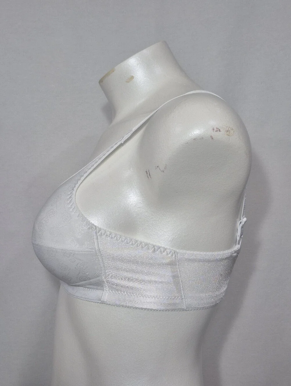 36B ABC Style 103 Jacquard Wire‎ Free Mastectomy Bra White